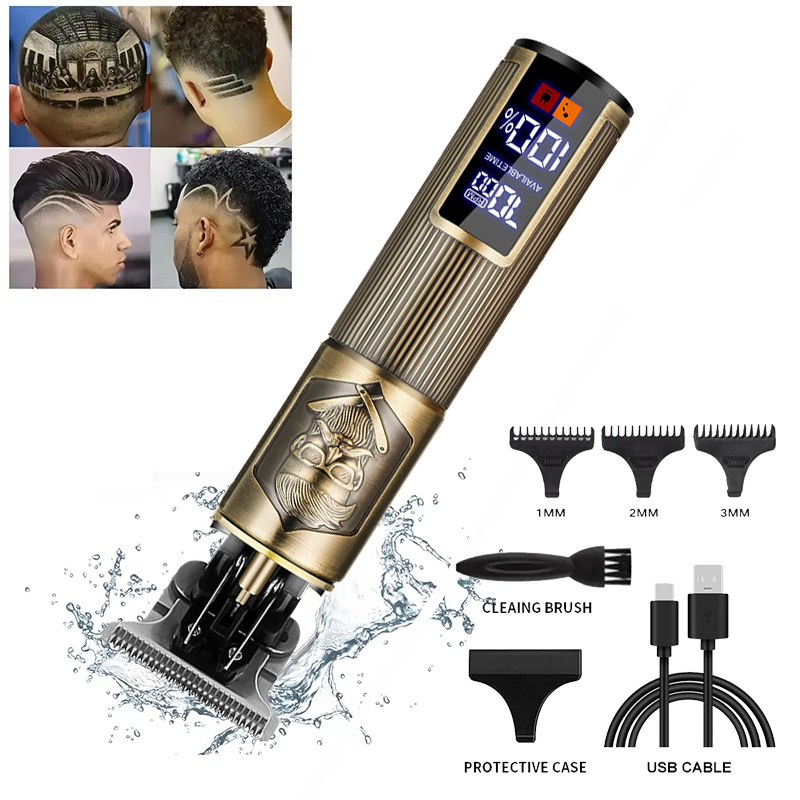 Mens Vintage Grooming Kit - Vintage T9 Electric Cordless Hair Cutting
