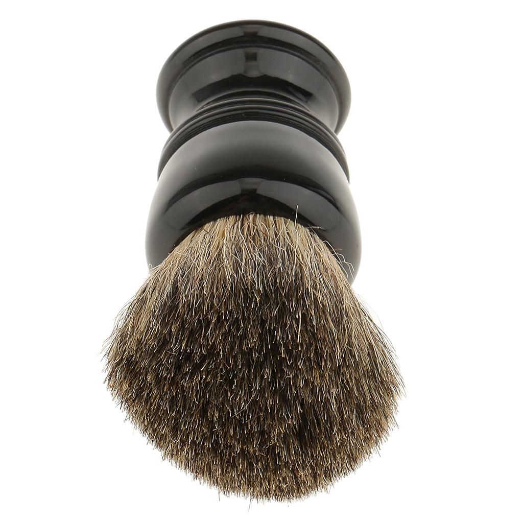 Men'S Grooming Cream - Salon Hair Shaving Brush Soft Bristle
