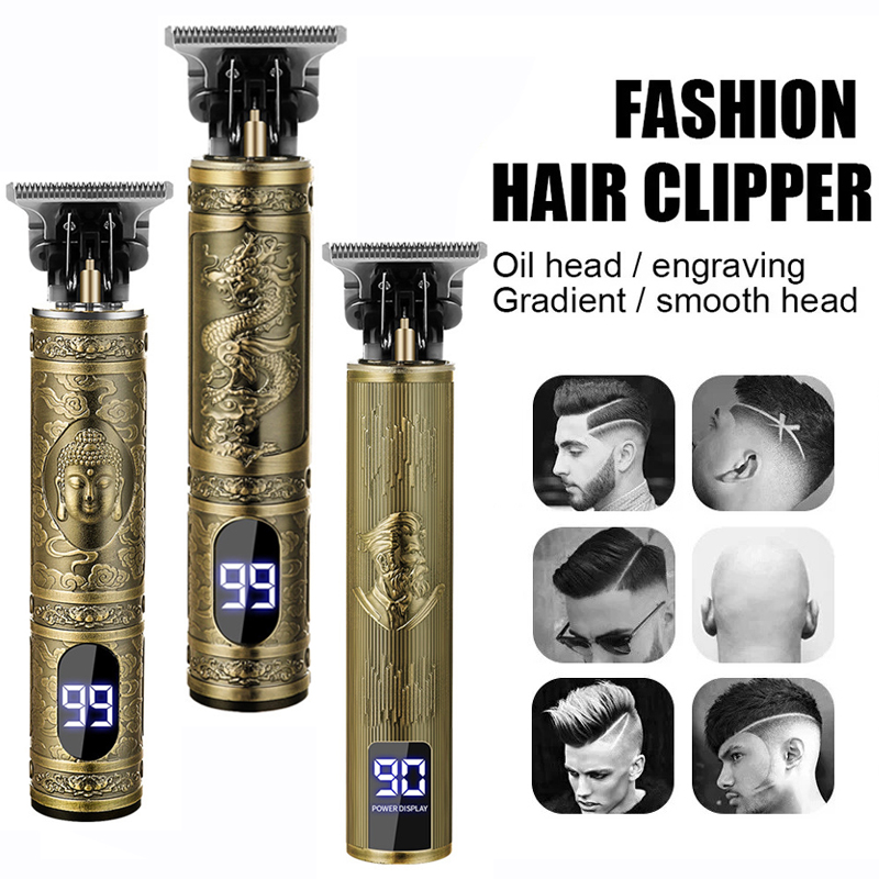 Cordless Barber Clipper Set Vi - Mens Vintage Grooming Kit ulasan dan harga