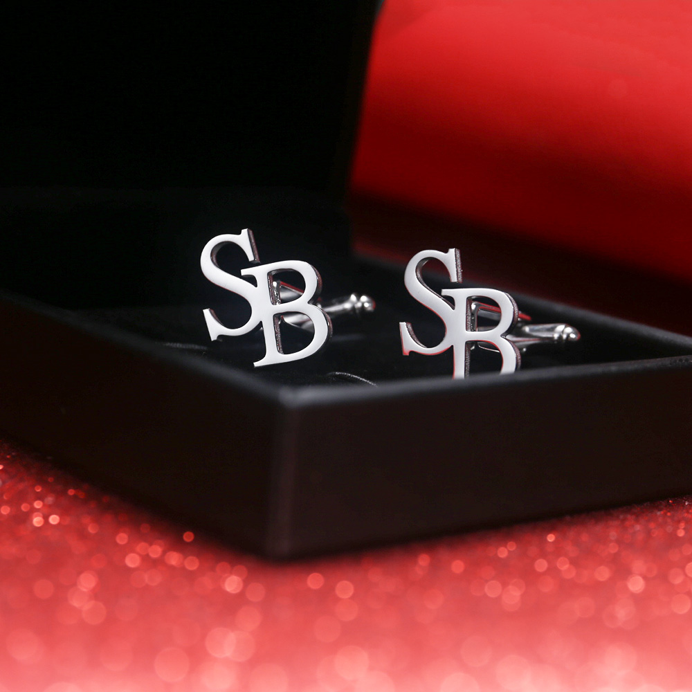 Tangula Custom Initials Cuffli - Men Grooming Usa ulasan dan harga