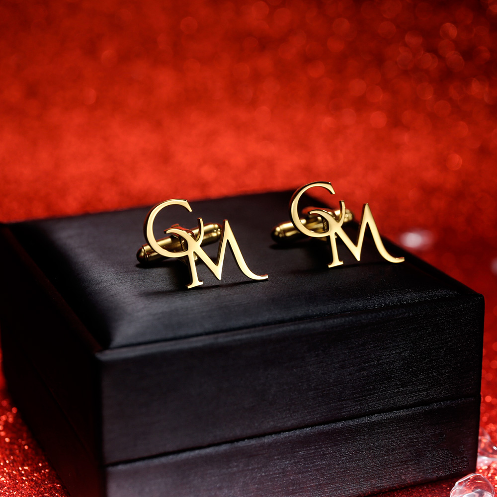Tangula Custom Initials Cuffli - Men Grooming Usa ulasan dan harga