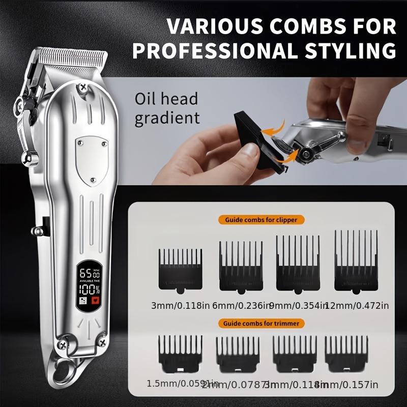 USB Rechargeable Hair Clipper  - Men'S Grooming Razor Kit ulasan dan harga
