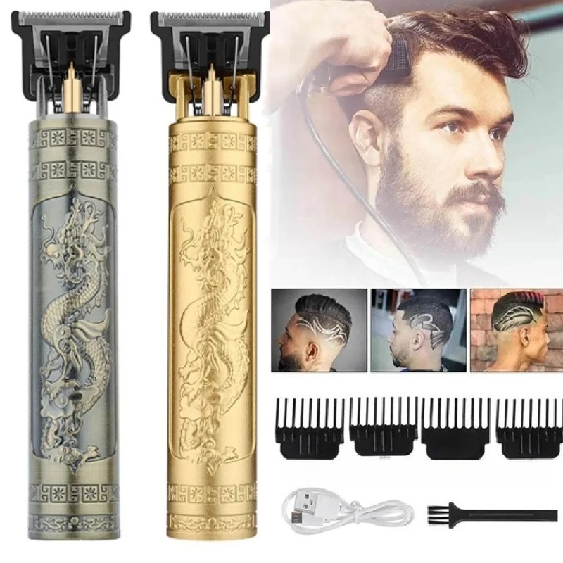 T9 Electric Beard Trimmer Cord - Mens Vintage Grooming Kit ulasan dan harga