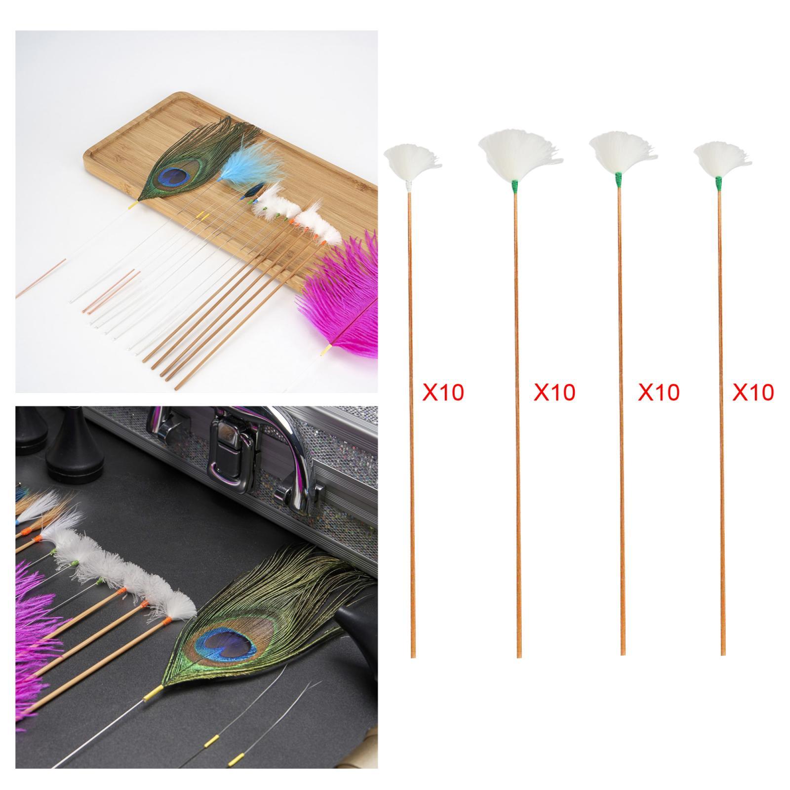 Feather Earpicks Bamboo Handle - Ear Wax Remover ulasan dan harga