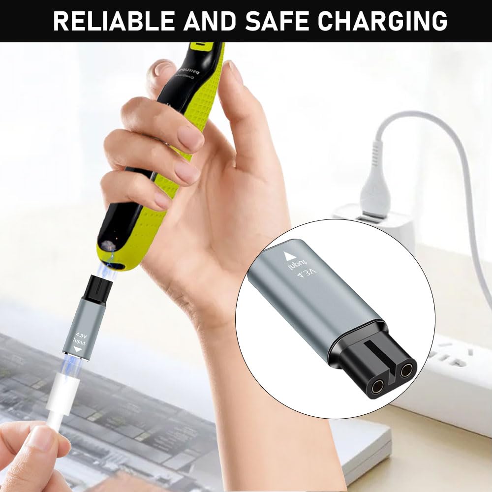4.3V Type-C Shaver Adapter Cha - Men'S Grooming Shaver ulasan dan harga