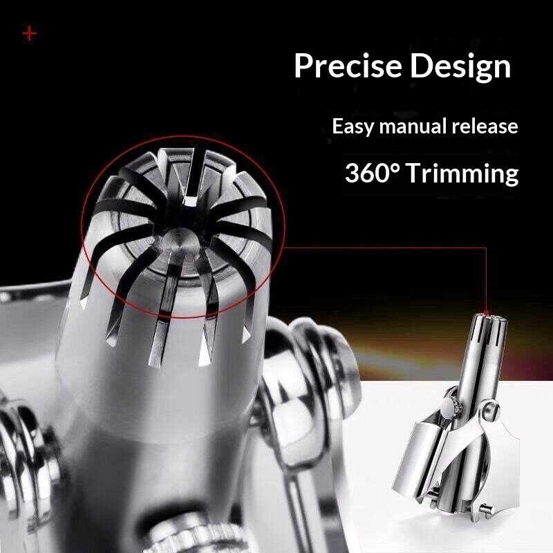 1/2PCS Manual Nose Ear Hair Tr - Men'S Grooming Nose Hair Trimmer ulasan dan harga