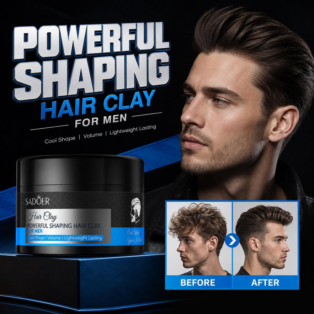 Matte Hair Styling Clay Strong - Men Grooming Usa ulasan dan harga