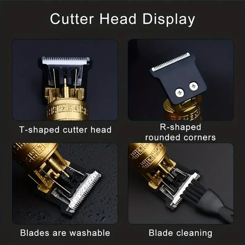 T9 Professional Electric Hair  - Mens Vintage Grooming Kit ulasan dan harga