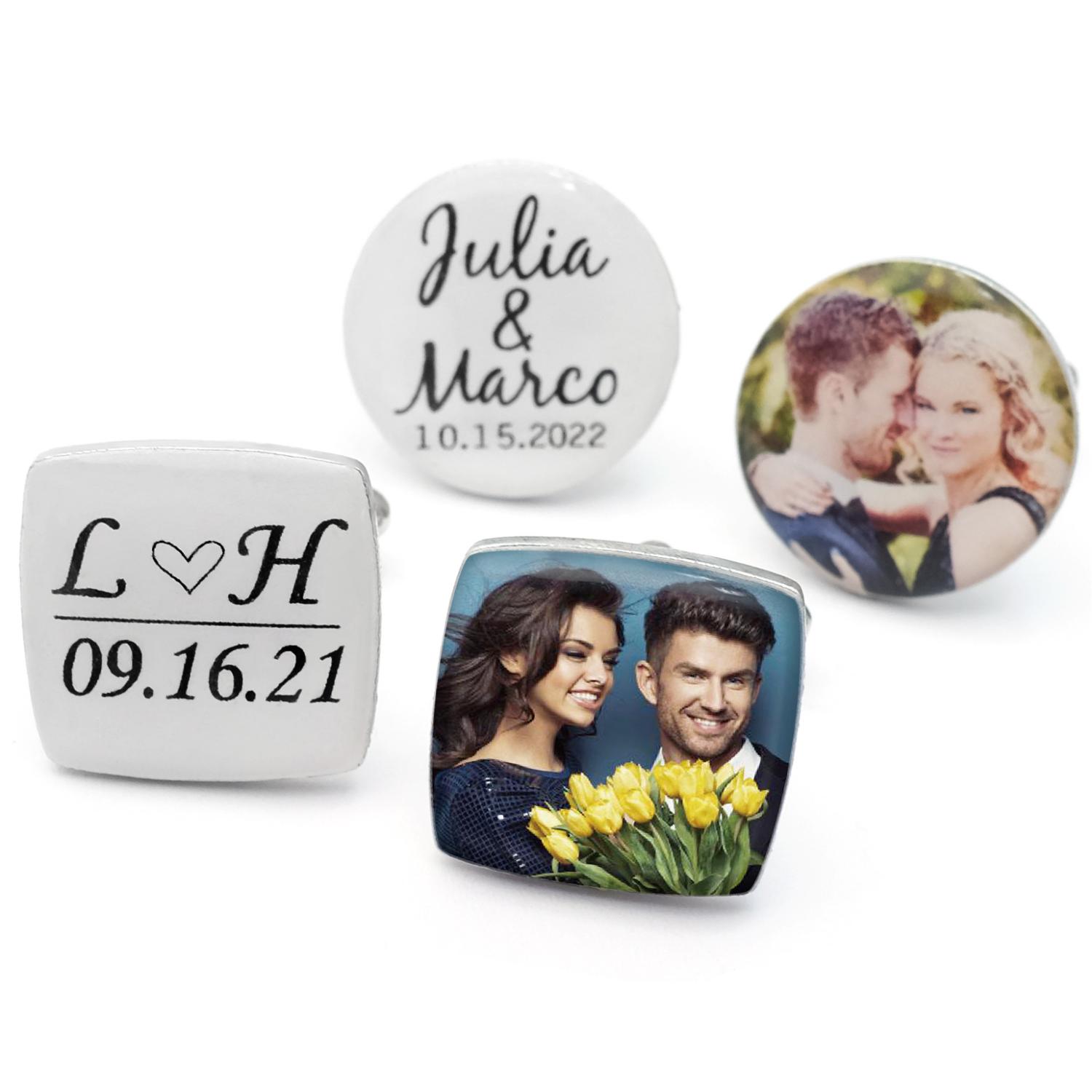 Personalised Photo Cufflinks M - Men Grooming Usa ulasan dan harga