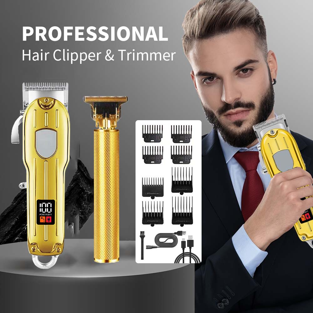 2 in 1 Electric Hair Clipper & - Men'S Grooming Kits ulasan dan harga