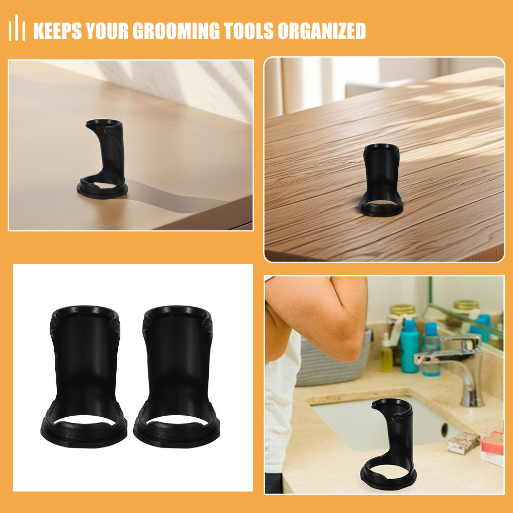 2Pcs Plastic Shaving Brush Hol - Men Grooming Usa ulasan dan harga