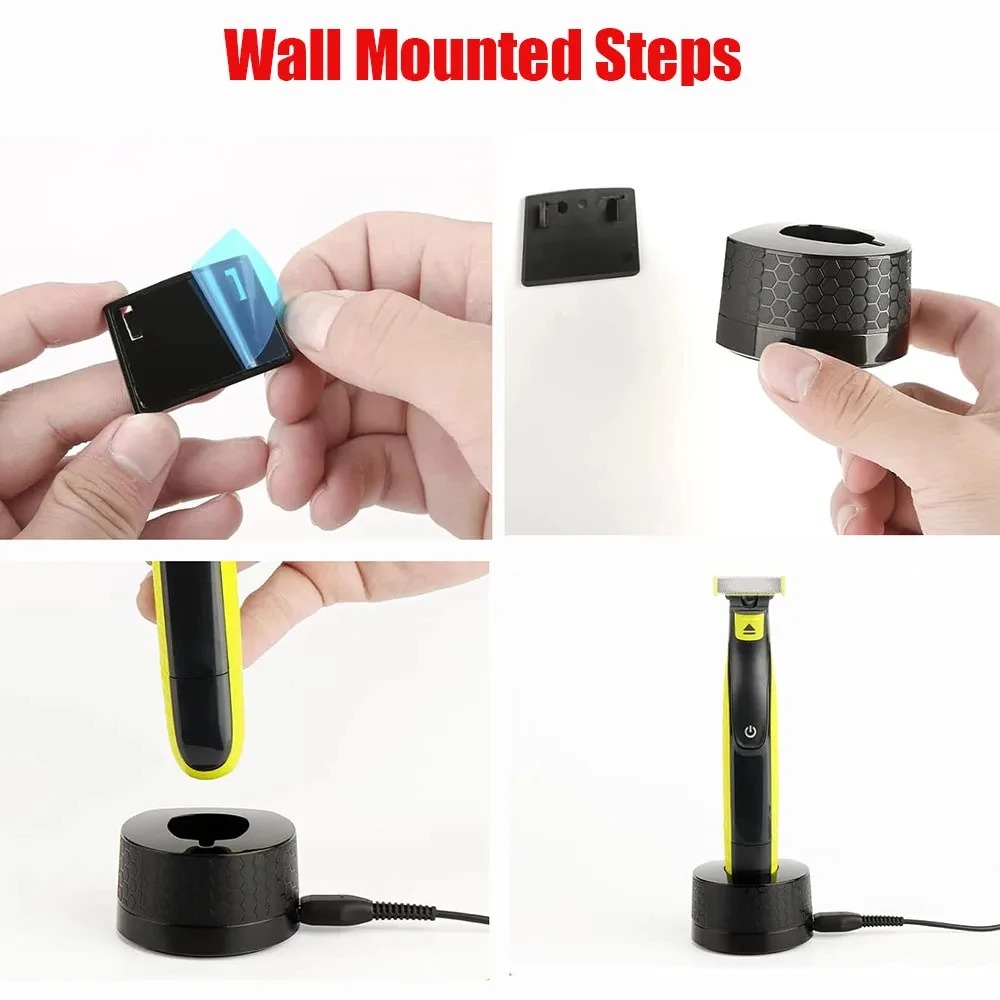 NEW Wall Mounted Charging Base - Men'S Grooming Shaver ulasan dan harga