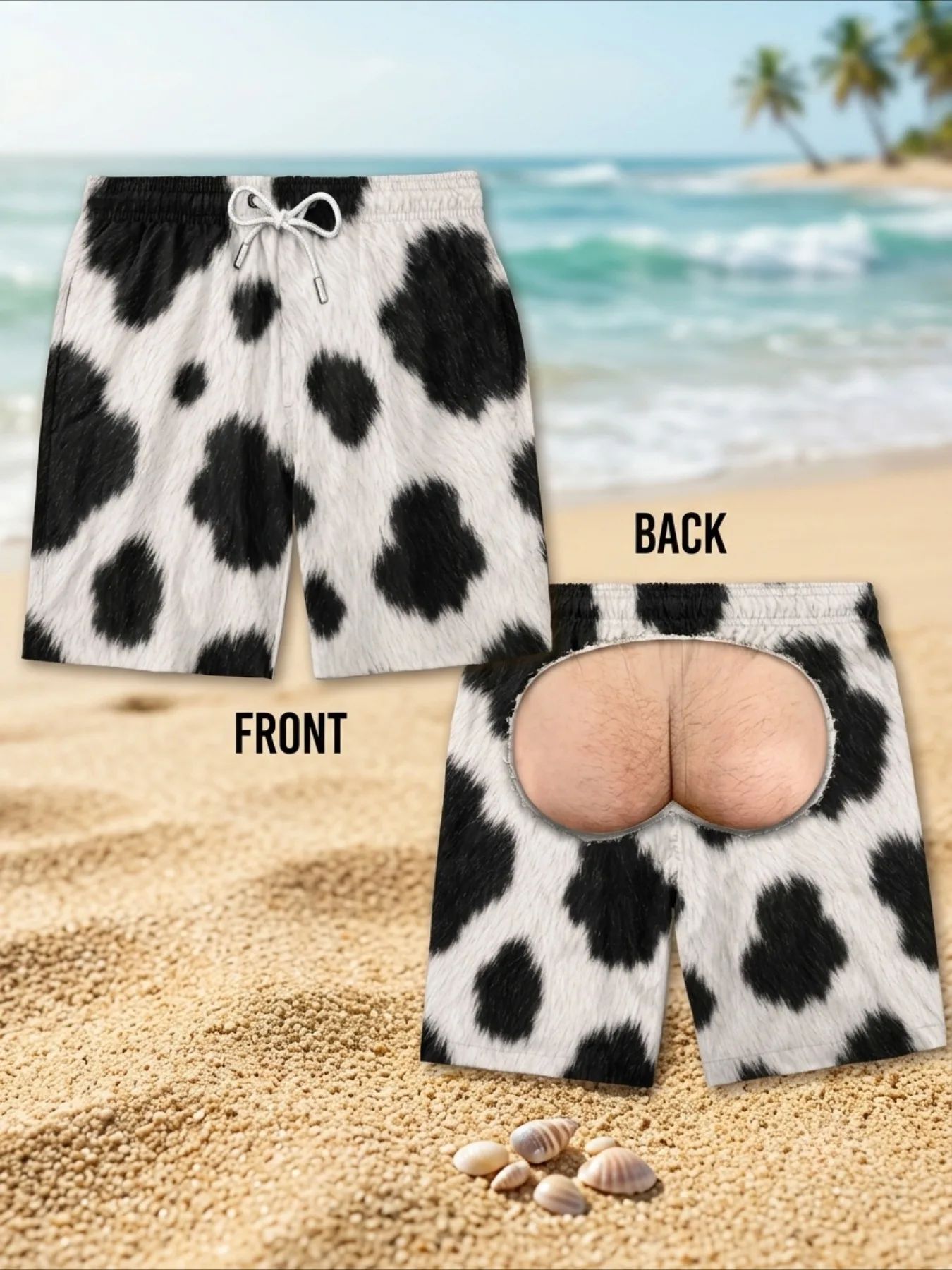 Men Hawaiian Fun Hip Print Swi - Men'S Grooming Products ulasan dan harga