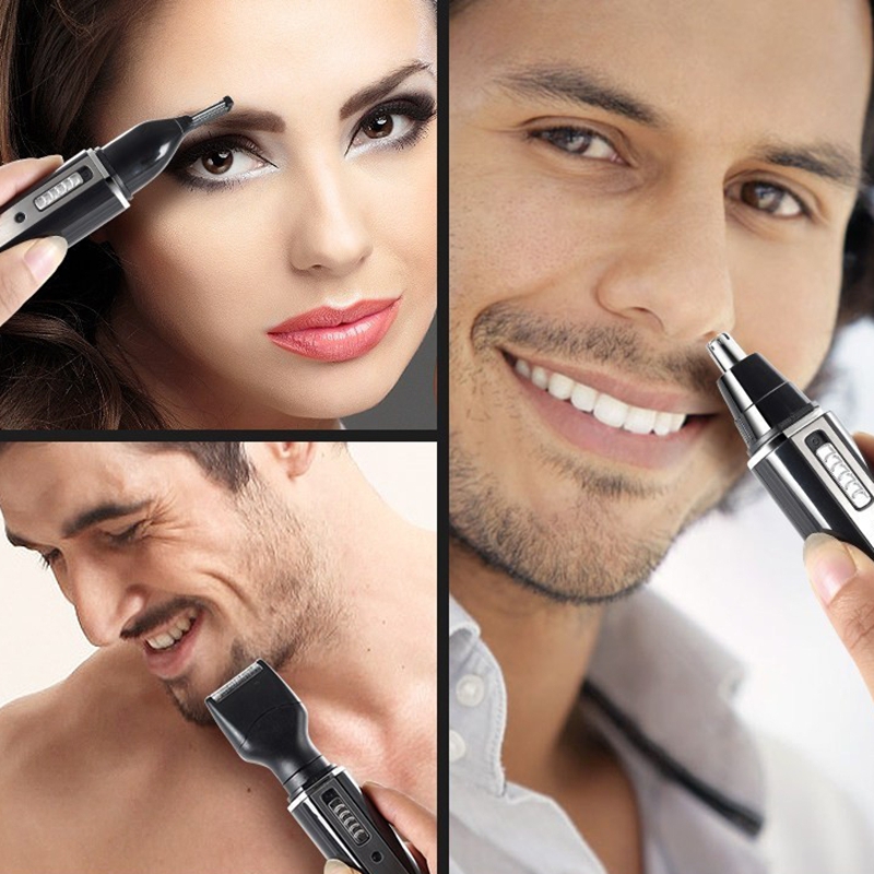 Kemei Rechargeable Electric Al - Men'S Grooming Nose Hair Trimmer ulasan dan harga