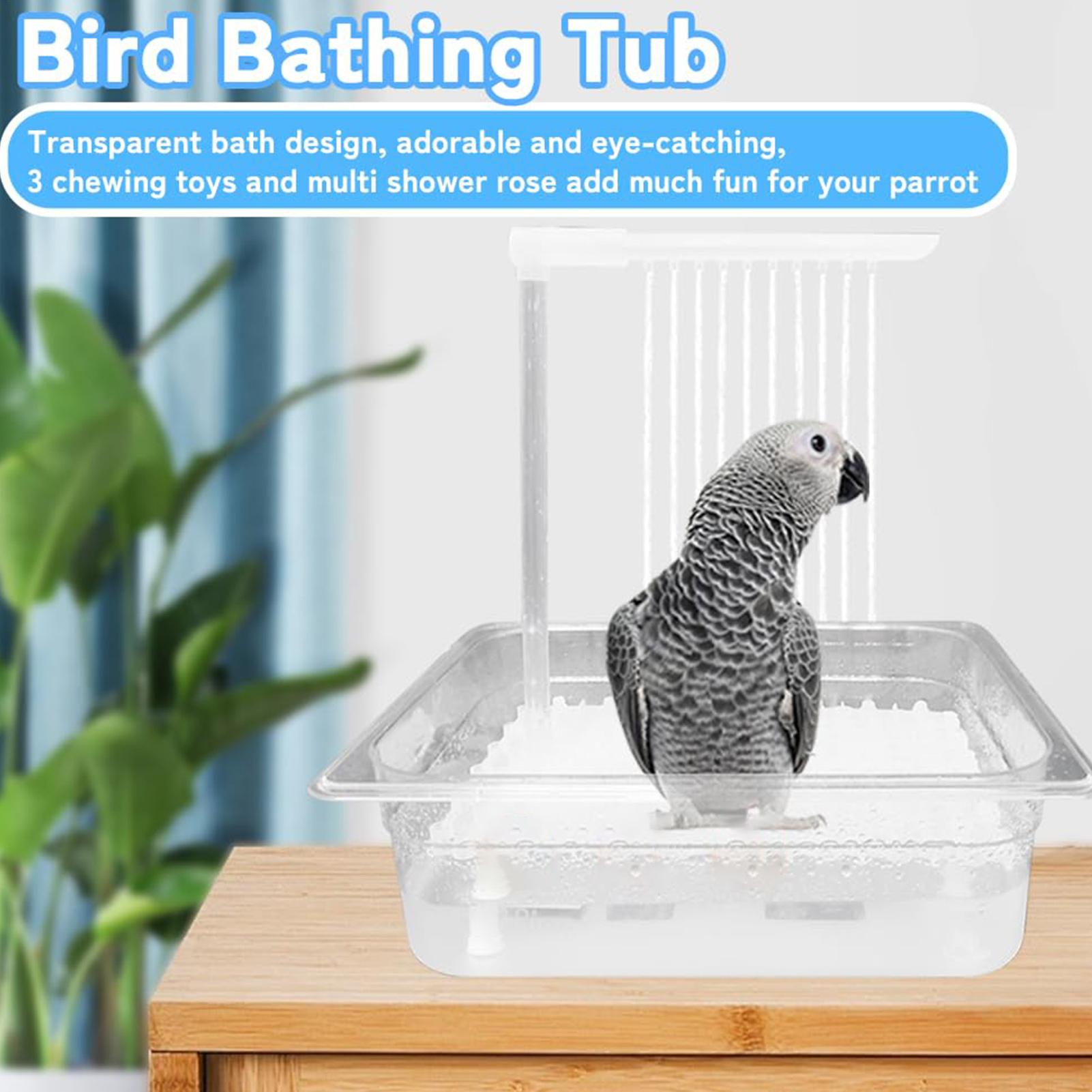 Bird Automatic Bathtub Bird Ba - Men'S Grooming Products ulasan dan harga