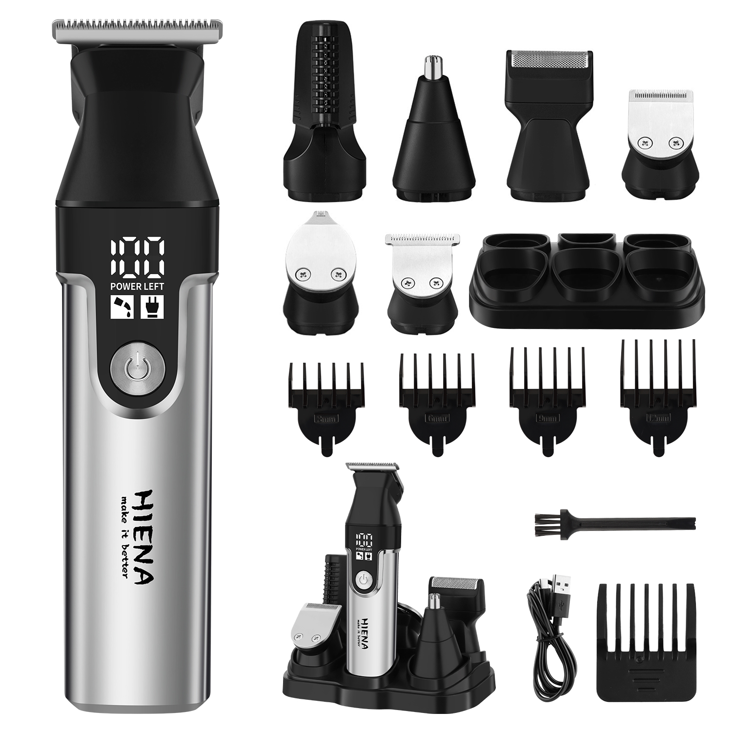 HIENA Professional Multifuncti - Men'S Grooming Nose Hair Trimmer ulasan dan harga