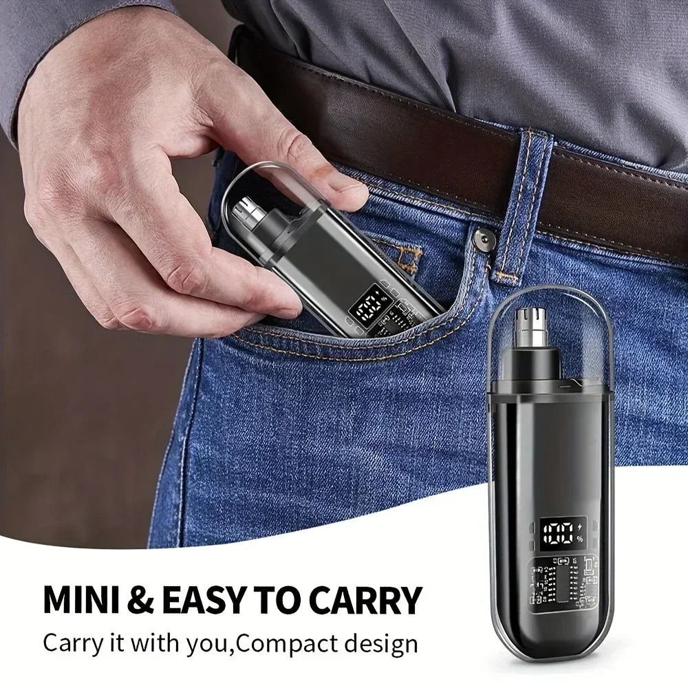 Nose Ear Hair Trimmer Electric - Men'S Grooming Nose Hair Trimmer ulasan dan harga